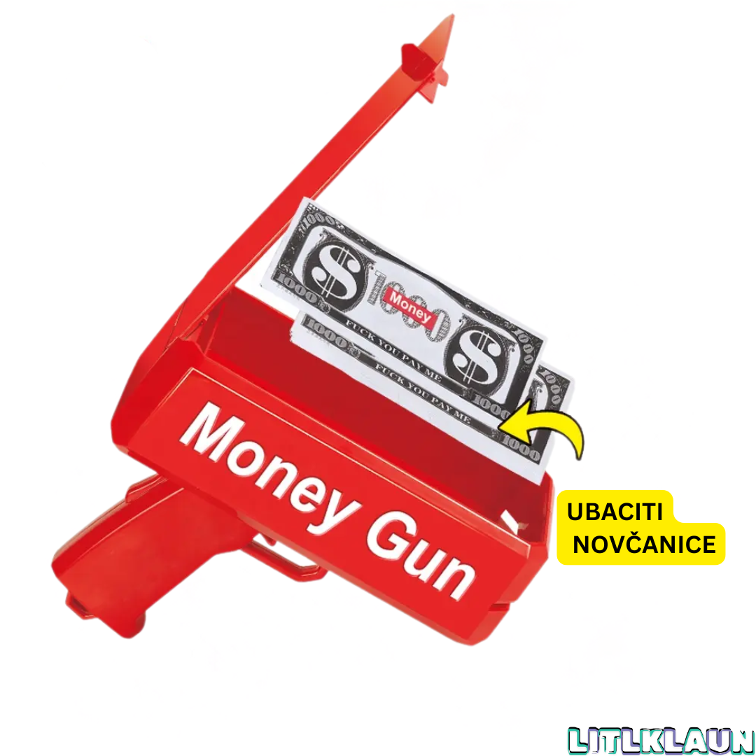 Money gun - Pištolj za novac
