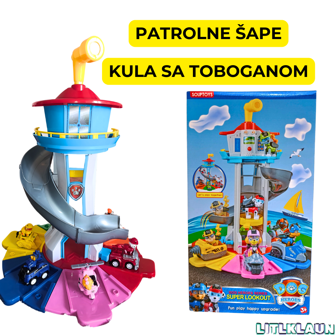 Kula sa toboganom - Patrolne šape